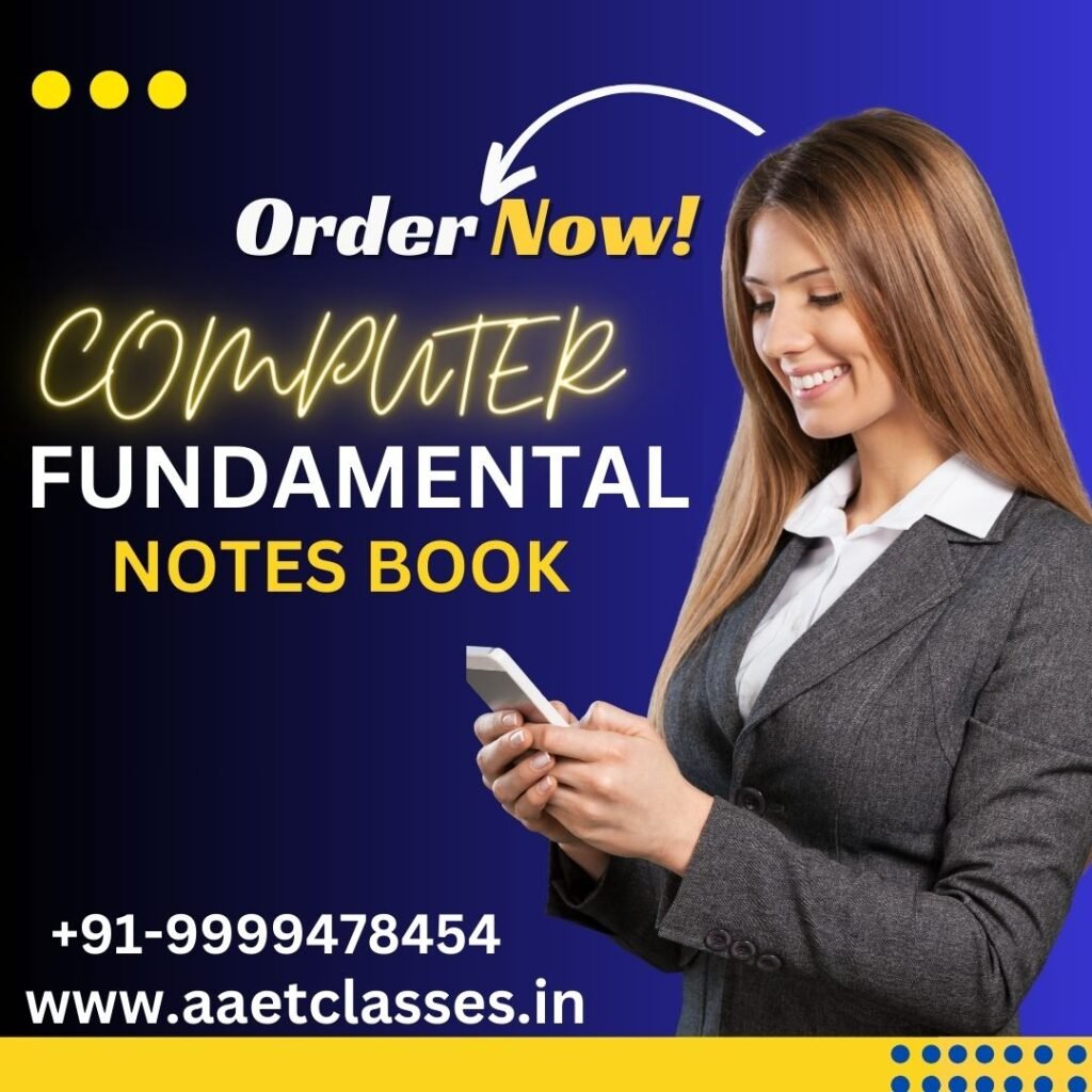 COMPUTER FUNDAMENTAL NOTES BOOK